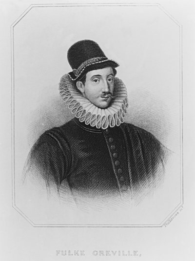 Retrato de Fulke Greville (1554-1628) 1er Barón Brooke, de 